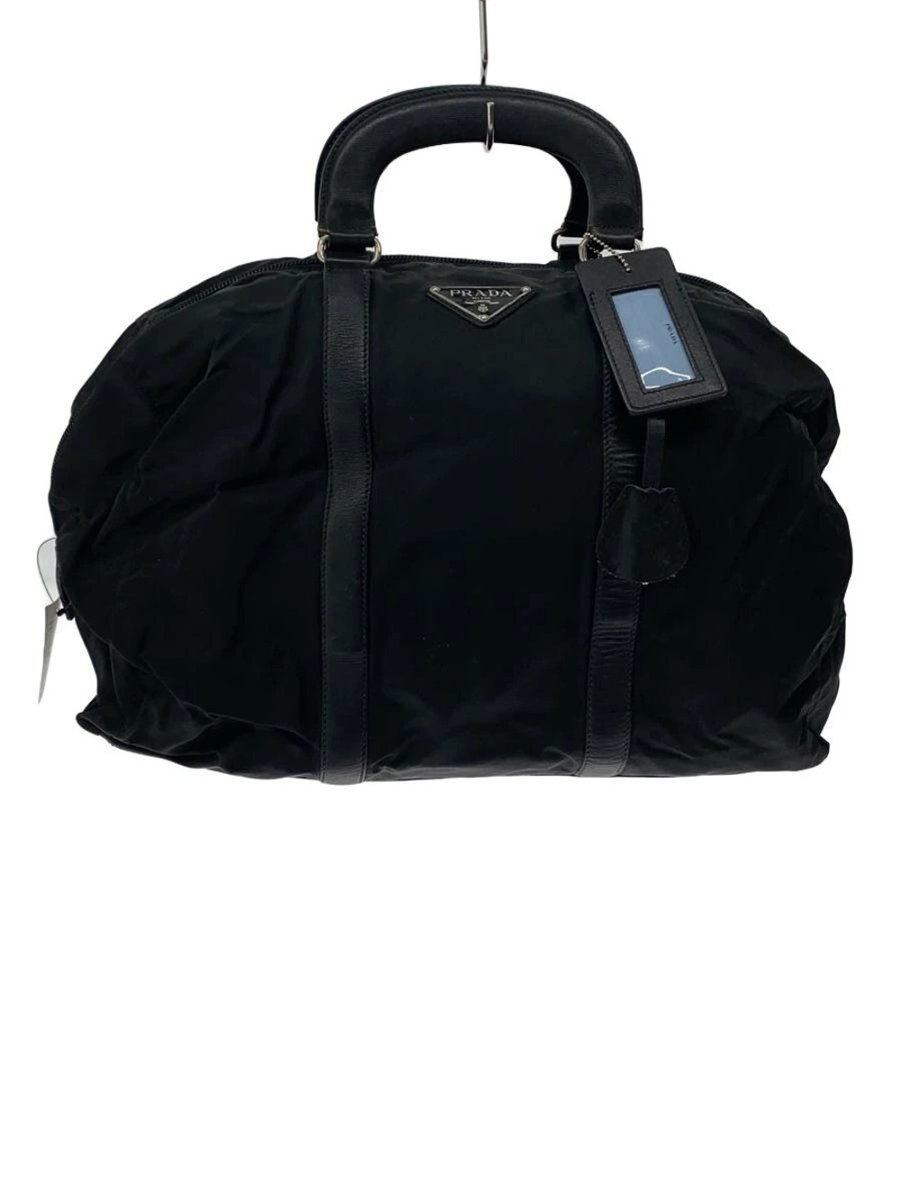 Prada Tessuto Boston Bag Black